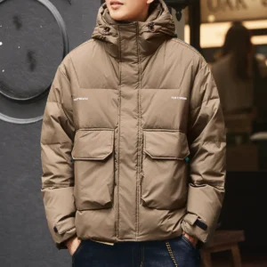 格蓝鹿美式工装连帽羽绒服男2026冬季新款潮牌白鸭绒加厚保暖外套 860997420620.webp